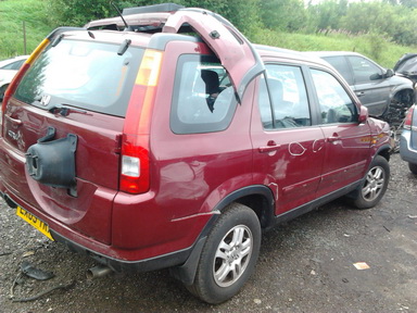 Used Car Parts Honda CR-V 2003 2.0 Automatic Jeep 4/5 d. Red 2013-7-17